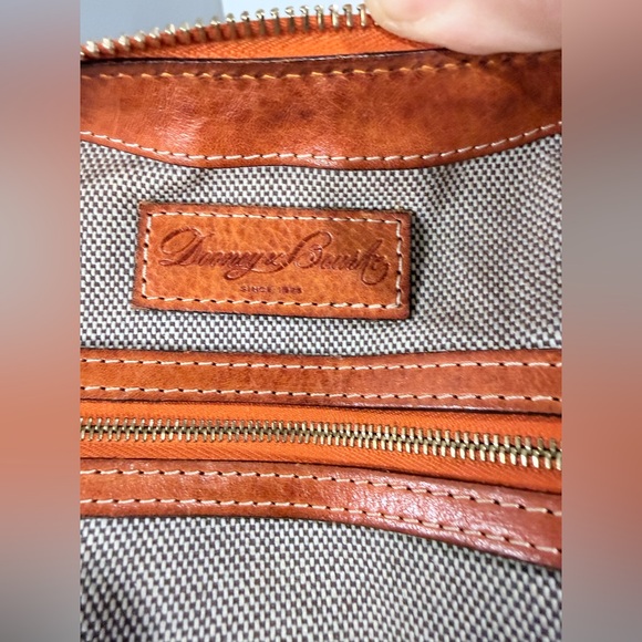 Dooney & Bourke Florentine Leather Lucy Hobo – Bruschetta - Picture 13 of 17